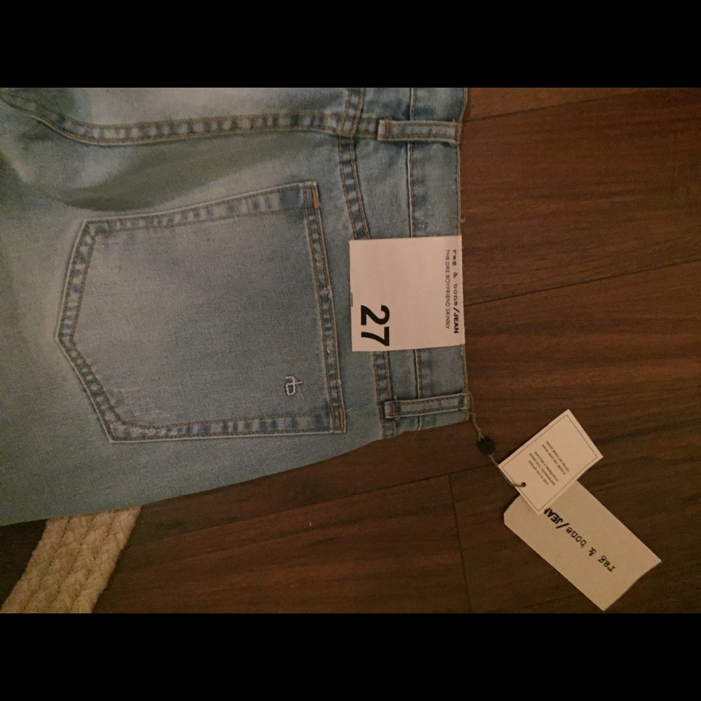 Rag & Bone Distressed Jeans - Picture 6 of 8